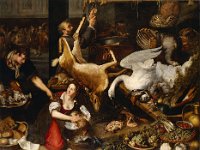 GG 212  GG 212 Adriaen van Nieulandt (1587-1658), Allegorie auf die Vergänglichkeit des Fleisches, 1616, Leinwand, 194 x 247 cm : Personen, Tiere